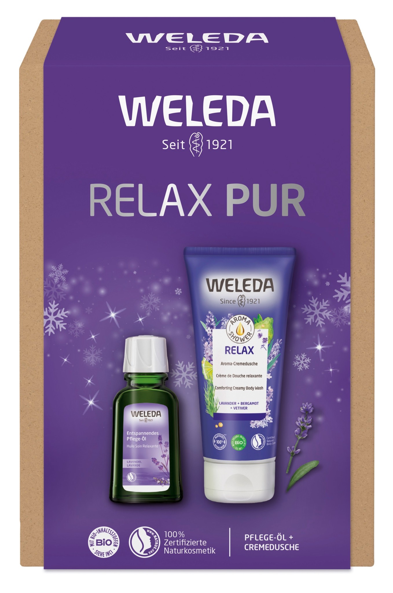 Kinkekomplekt Relax Lavendel
