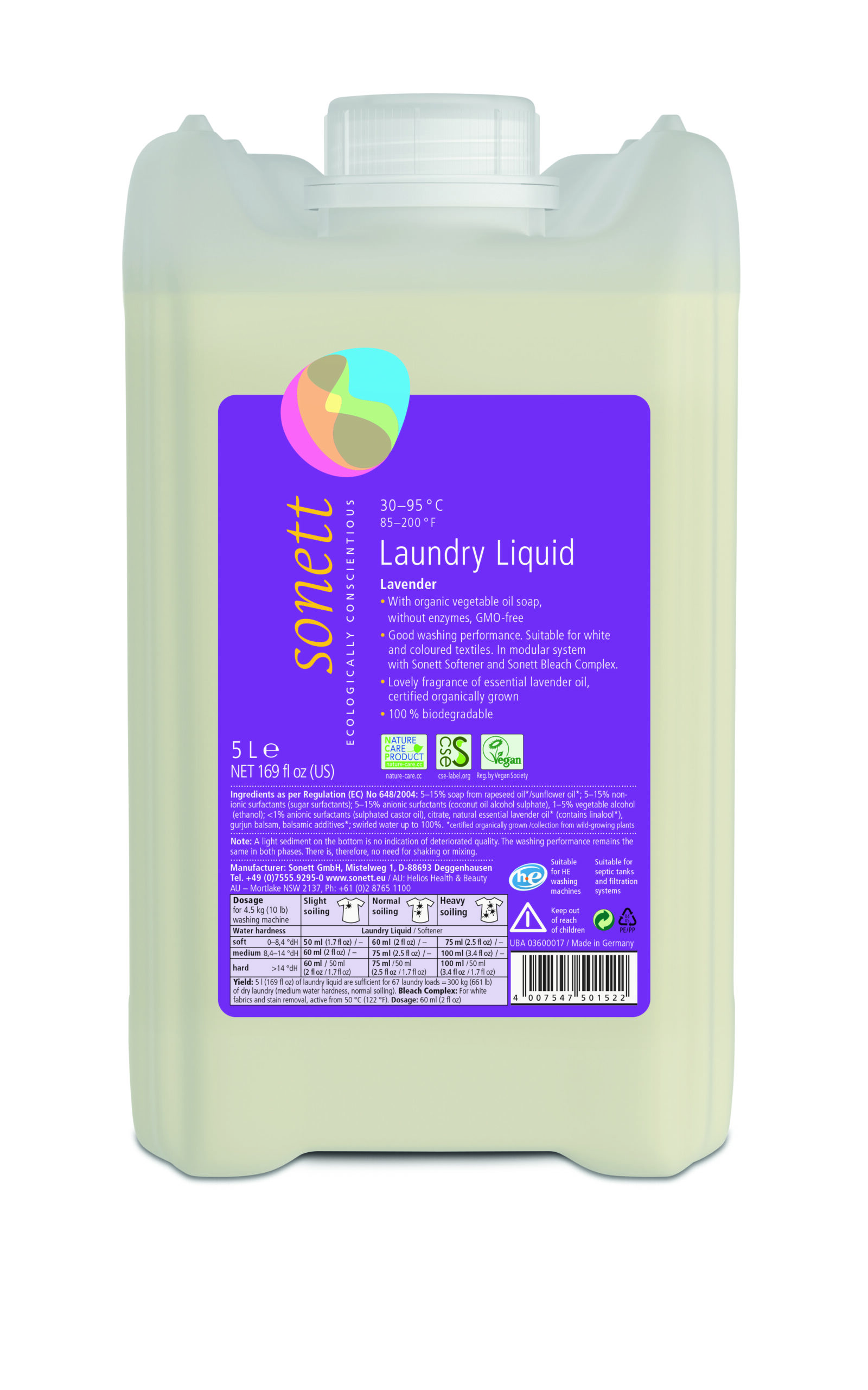 Pesugeel Lavendel 5L