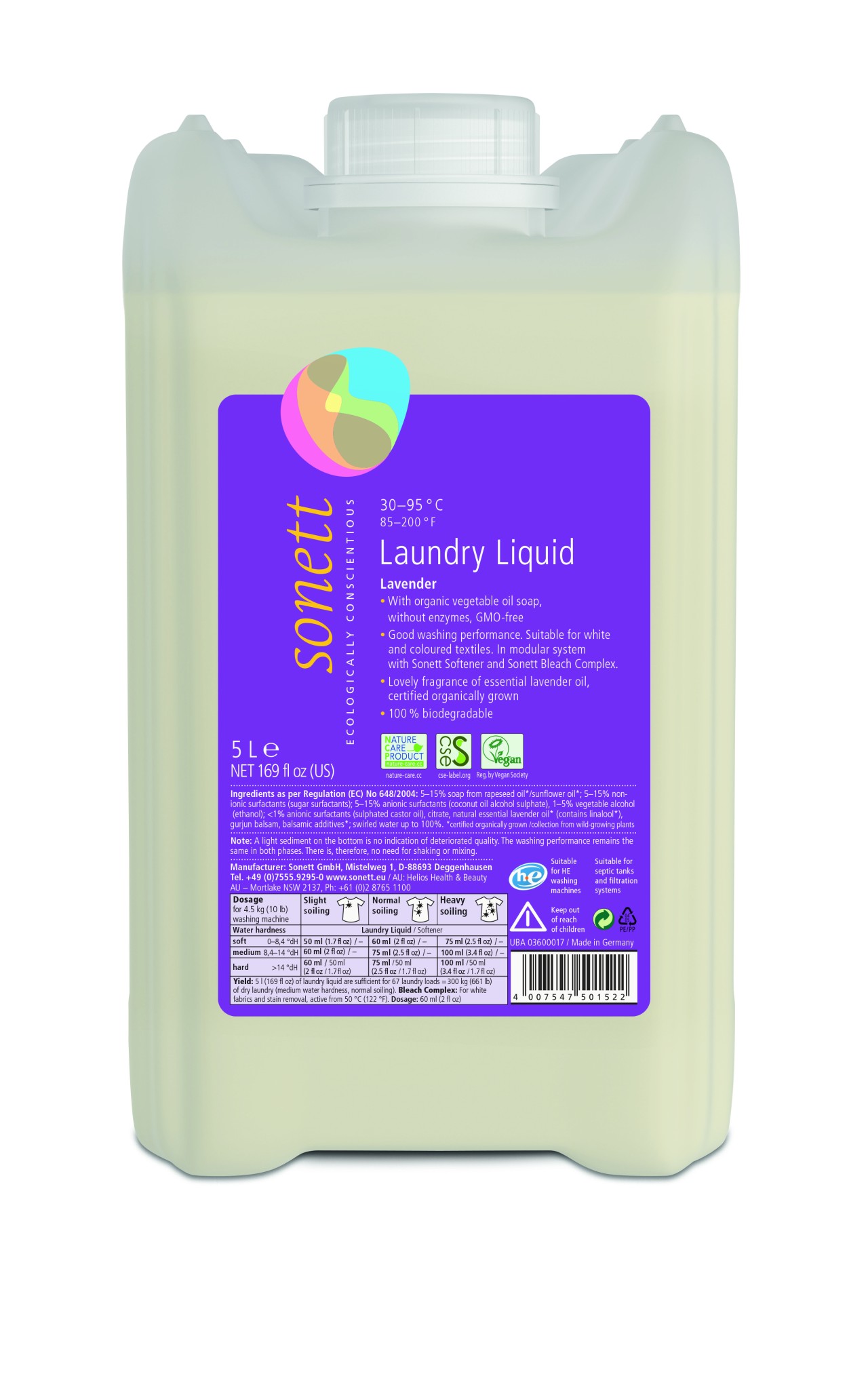 Pesugeel Lavendel 5L